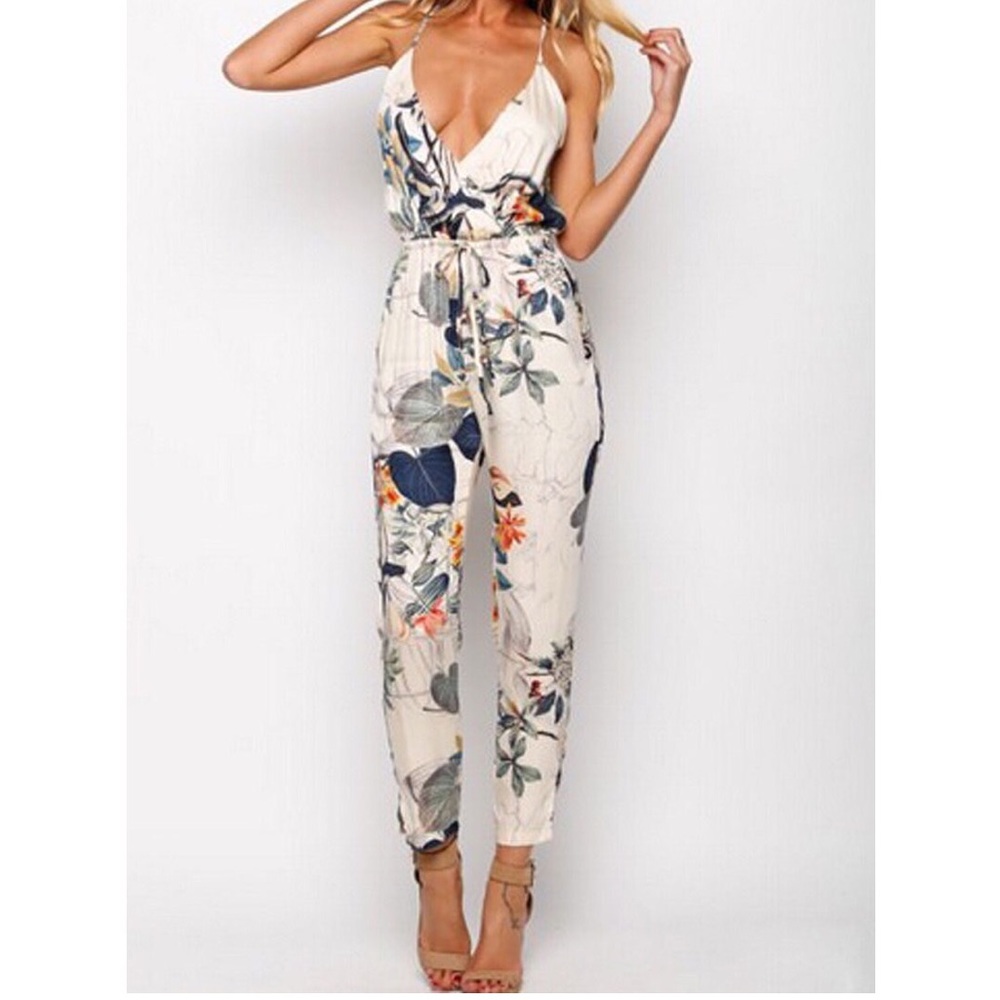 NEW 🌸 Choies floral jumpsuit